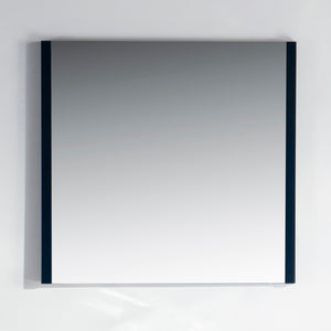 Kube Bath Aqua 35″ Mirror – Glossy Blue