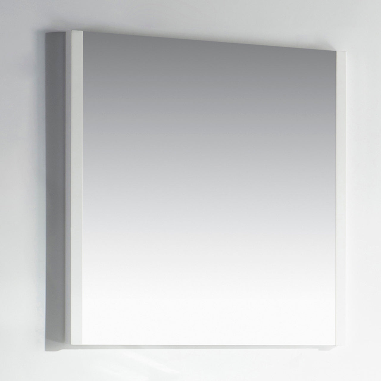 Kube Bath Aqua 35″ Mirror – Gloss White