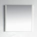 Kube Bath Aqua 35″ Mirror – Gloss White