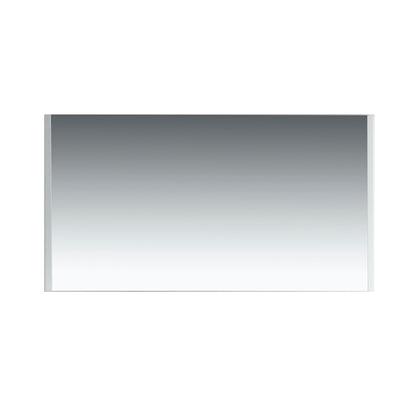 Miroir Kube Bath Aqua 59″ – Blanc brillant