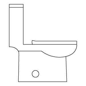 Aktuell Projekt One-Piece Toilet AKK0324