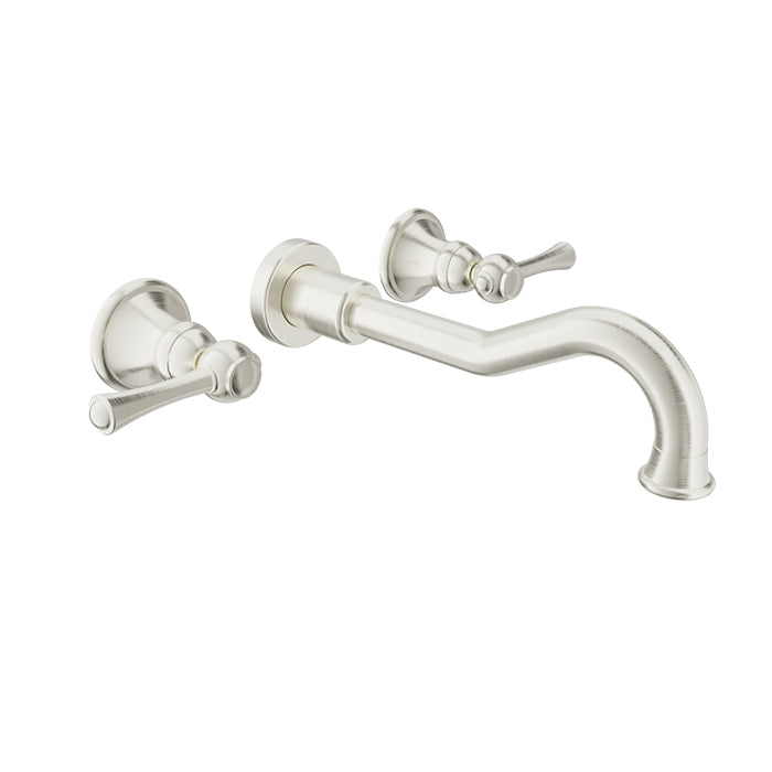 Baril Wall-Mounted Lavatory Faucet Without Drain ( Tradition B72 8041)