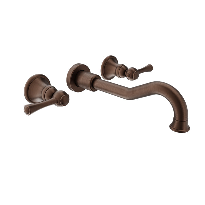 Baril Wall-Mounted Lavatory Faucet Without Drain ( Tradition B72 8041)