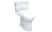 Toto Drake Transitional UnIVersal Height Two-piece Toilet With C2  Washlet Bidet Seat - 1.28 GPF