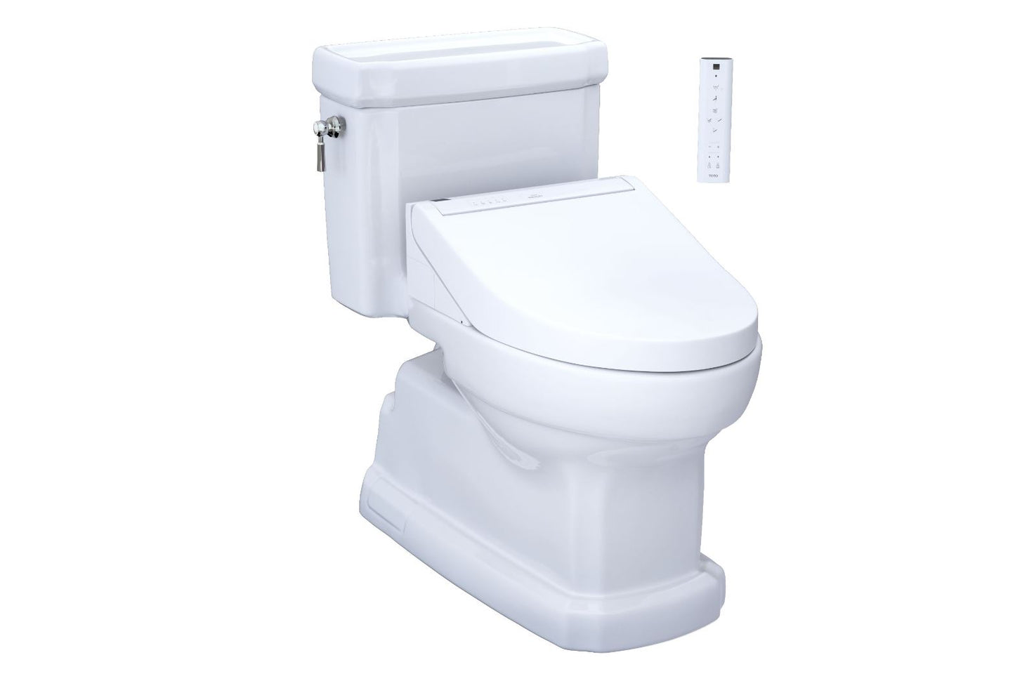 Toto Guinevere One-piece Toilet With C5 Washlet Bidet Seat - 1.28 GPF