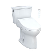 Toto Drake Transitional UnIVersal Height Two-piece Toilet With C5  Washlet Bidet Seat - 1.28 GPF