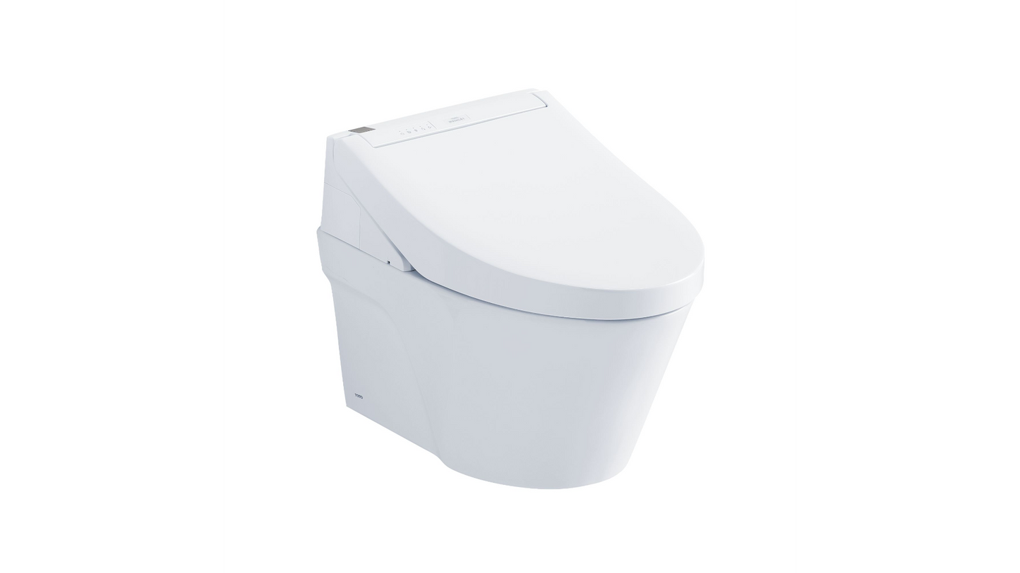 Toto AP Washlet+ C5 Wall-hung Toilet- 1.28 GPF & 0.9 GPF - Renoz