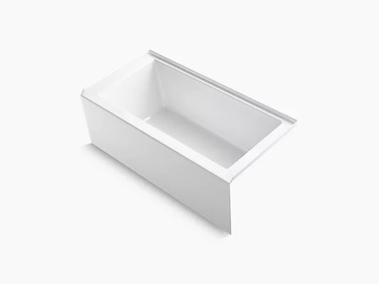 Kohler - Underscore Rectangle60" X 30" Alcove Bath With Integral Apron, Integral Flange, And Right-Hand Drain