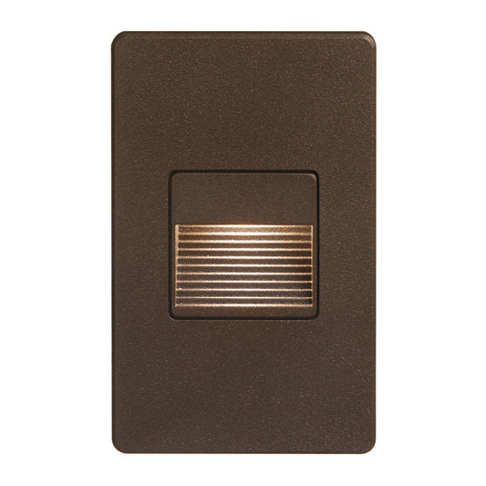 Dainolite LED 3" Indoor/Outdoor Bronze Step/Wall Light - Renoz