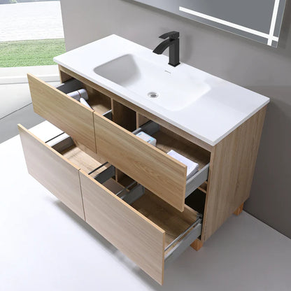 Kodaen Modern Floor Cabinet Vanities Combination Kit 1 - FV3810 + BASIN3810