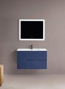 Bagno Italia Euro Reversible Linen Cabinet (Vanity Sold Separately)