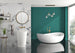 Slik Portfolio Bath Evoque Slikcast Matte White 70.69