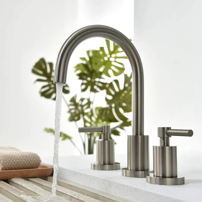 Kodaen Elegante Three Holes Widespread Bathroom Faucet - F13104