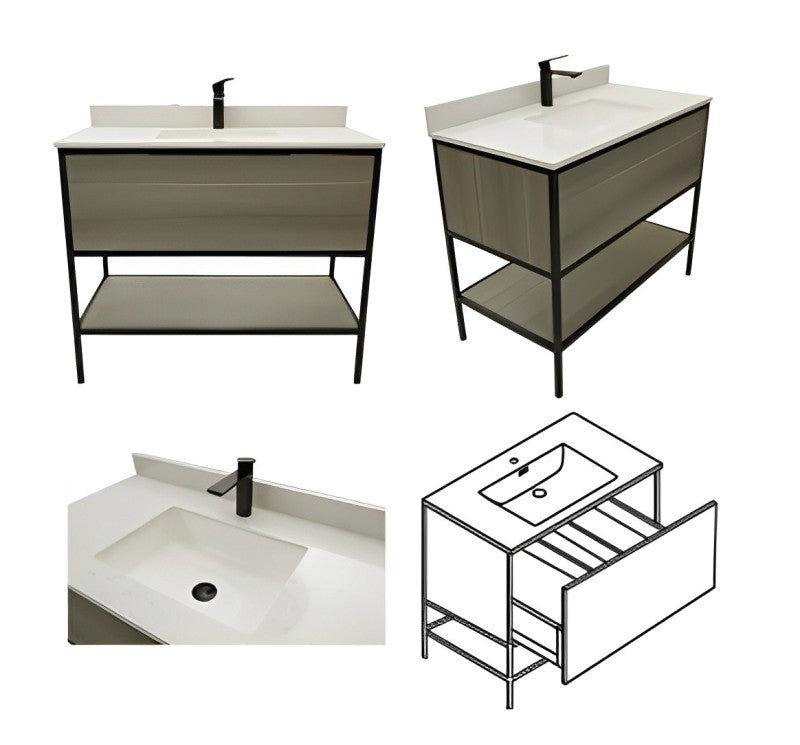 Aktuell FL Collection – Freestanding Vanity
