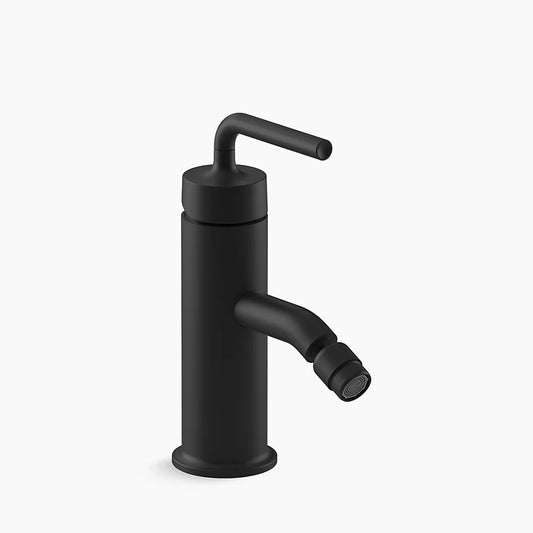 Kohler Purist Horizontal Swivel Spray Aerator Bidet Faucet With Straight Lever Handle