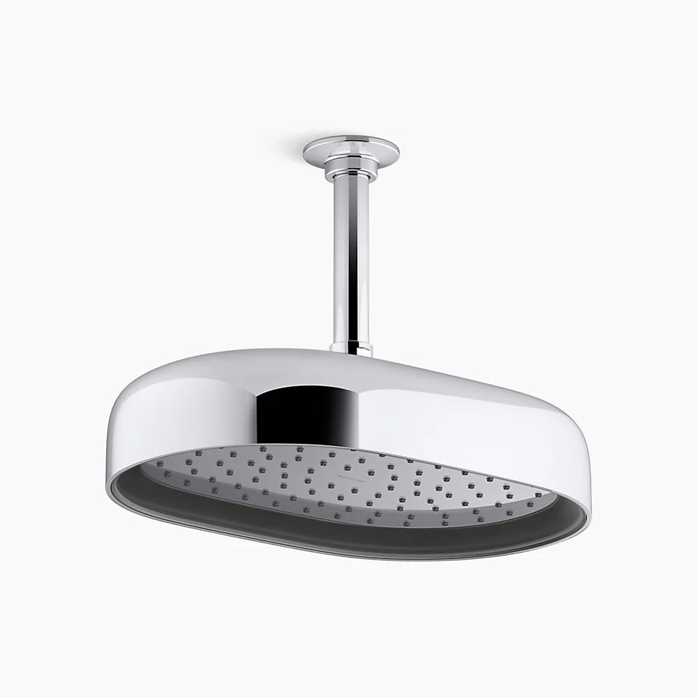 Kohler Statement Oblong 12" Single-function Rainhead, 1.75 Gpm