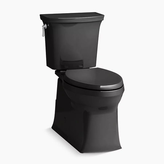 Kohler Corbelle Two-piece Elongated Toilet With Skirted Trapway, 1.28 Gpf(Left Hand)
