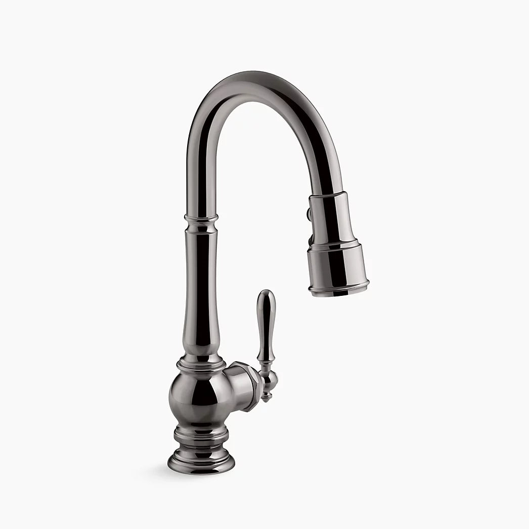 Kohler Artifacts Pull-down Kitchen Sink Faucet With Three-function Sprayhead 99261