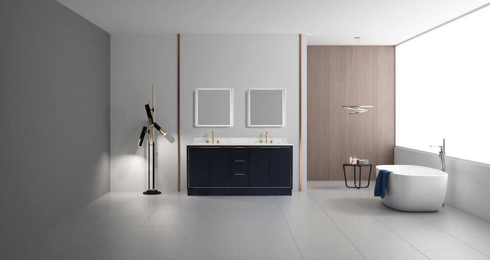 Bagno Italia Grande Collection Bathroom Vanity 72" - Renoz