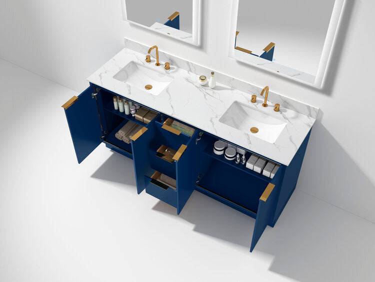 Bagno Italia Grande Collection Bathroom Vanity 72" - Renoz