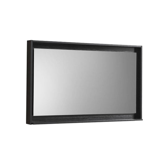 Kube Bath 48" Wide Bathroom Mirror With Shelf - Renoz