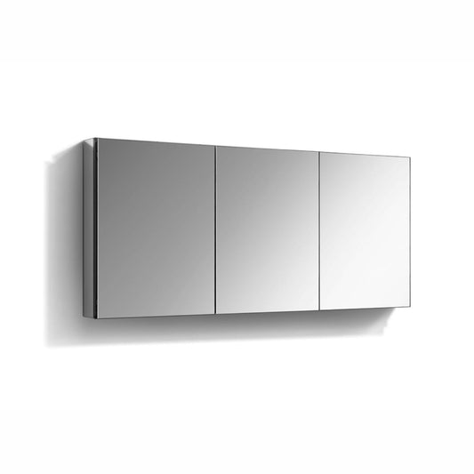 Kube Bath 60" Wide Mirrored Medicine Cabinet KM1500