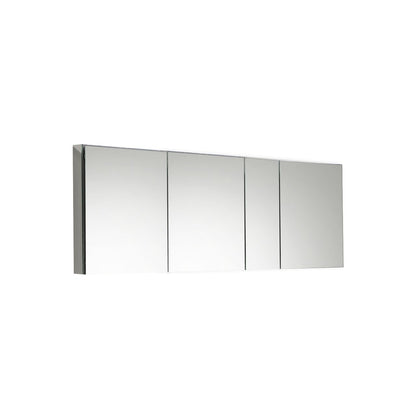 Kube Bath 80" Wide Mirrored Medicine Cabinet KM2000