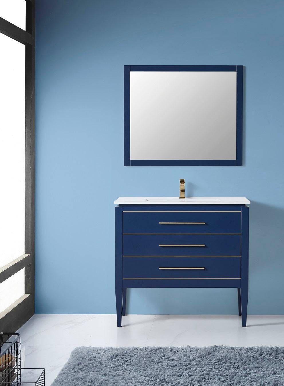 Bagno Italia London Bathroom Vanity Collection - Renoz