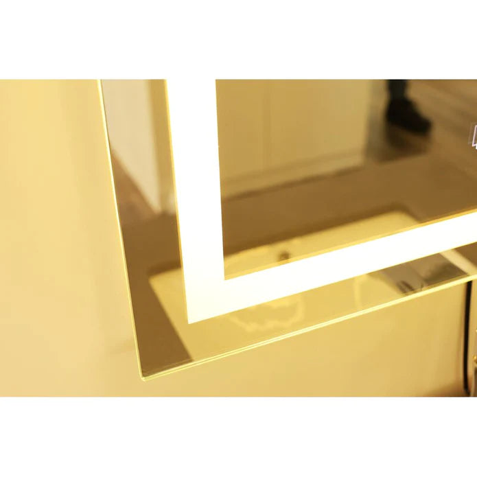 Miroir de courtoisie LED pour salle de bain Embrace de Kodaen - MSL-105
