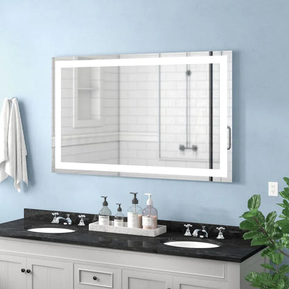 Miroir de courtoisie LED pour salle de bain Embrace de Kodaen - MSL-105