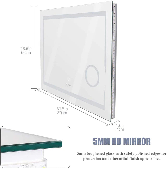 Kodaen Focus Bathroom LED Vanity Mirror - MSL-815