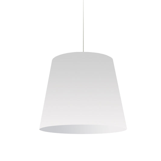 Dainolite 1 Light Oversized Drum Pendant Medium White Shade - Renoz