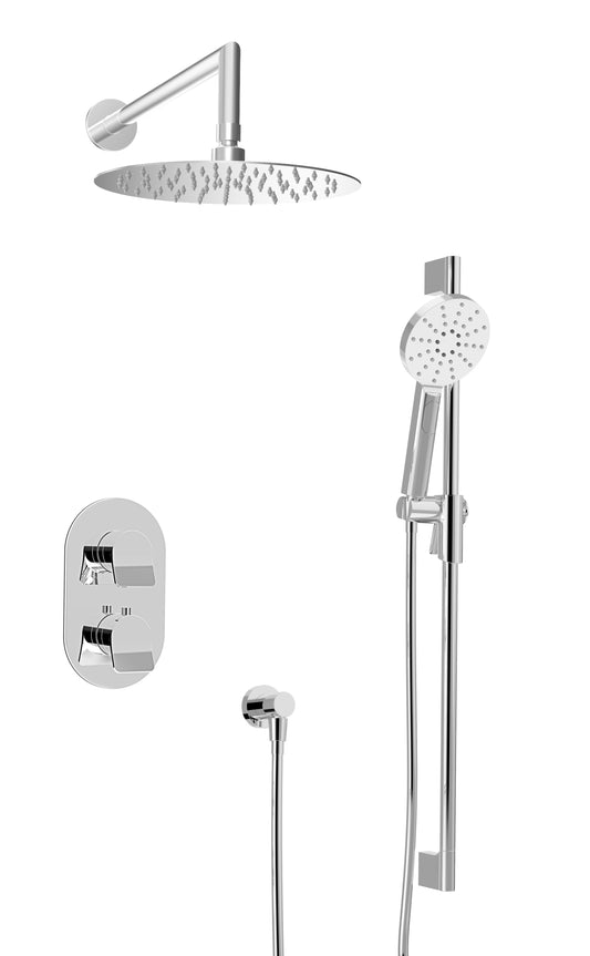 Baril Complete Thermostatic Pressure Balanced Shower Kit (PROFILE B46 4216)