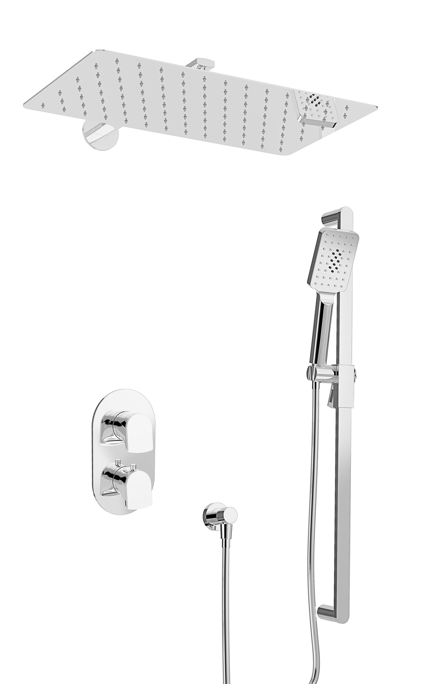 Baril Complete Thermostatic Pressure Balanced Shower Kit (ACCENT B56 4236)
