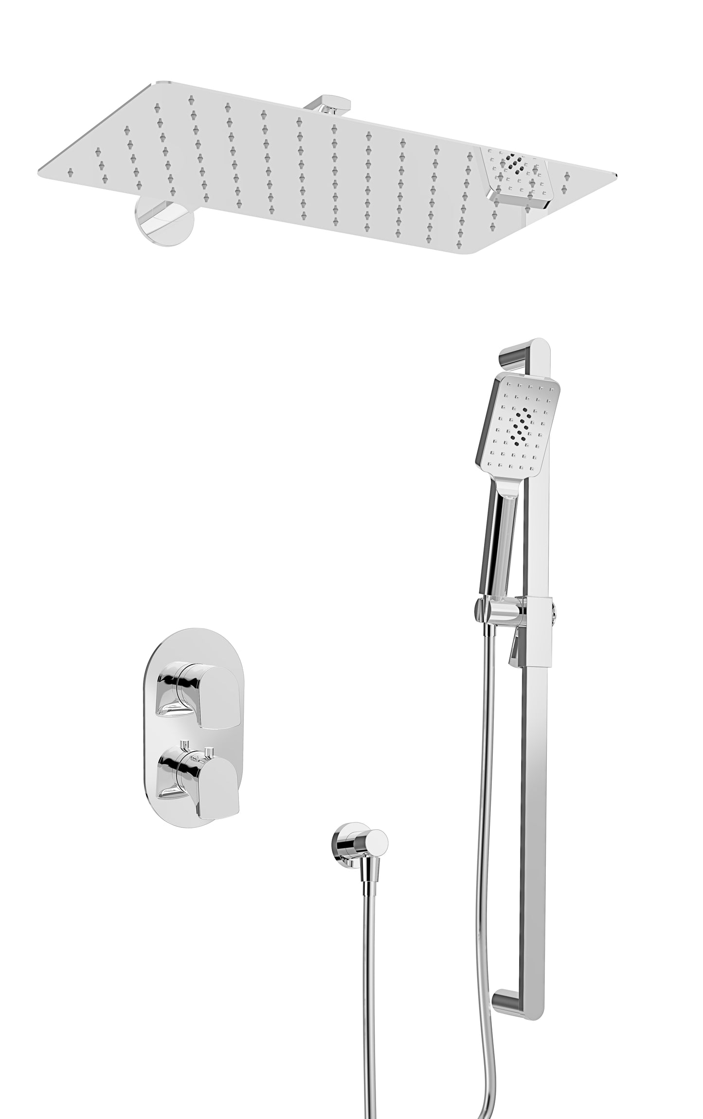 Baril Complete Thermostatic Pressure Balanced Shower Kit (ACCENT B56 4236)