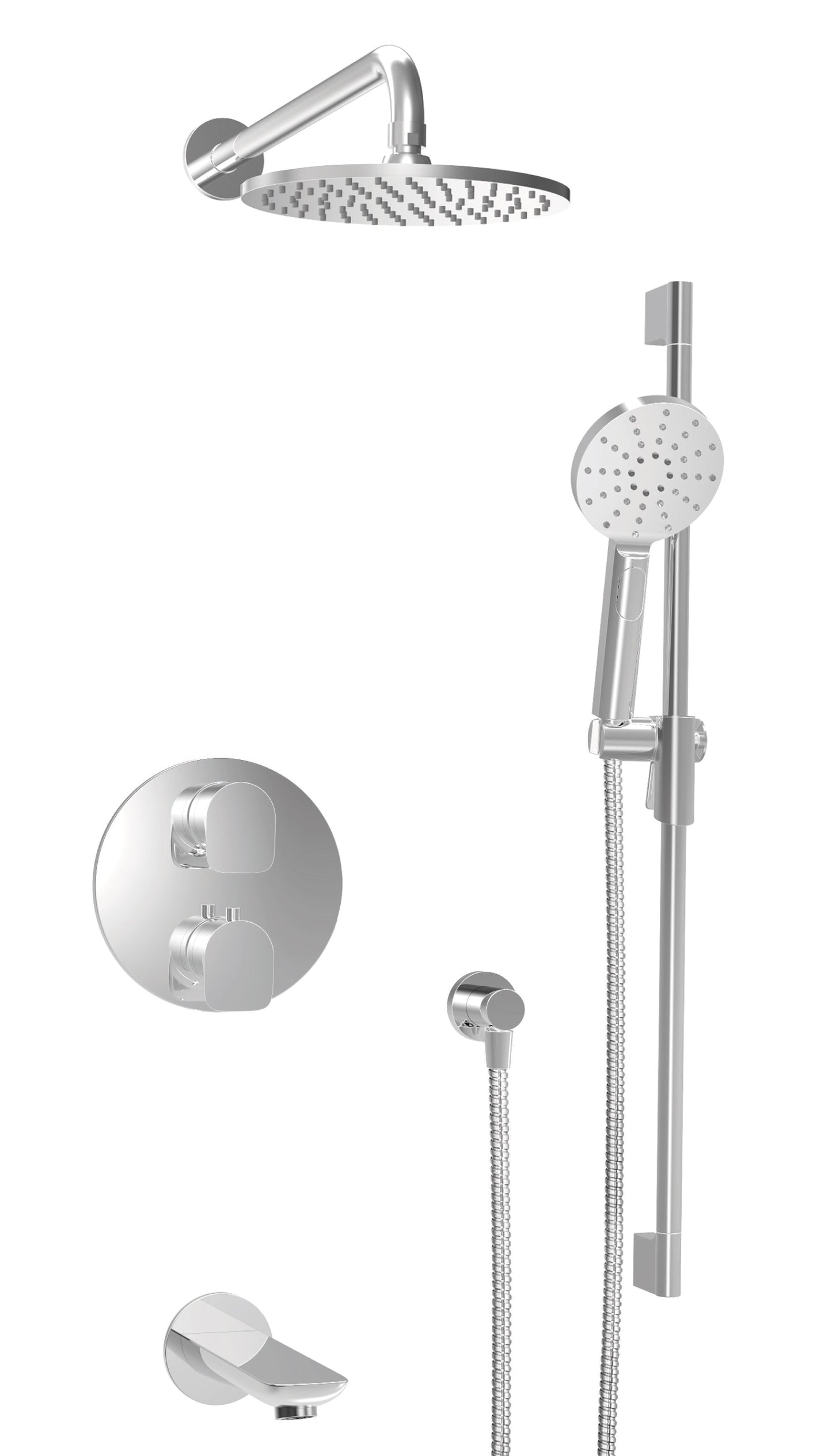 Baril Complete Thermostatic Pressure Balance Shower Kit ( SENS B45 4306)