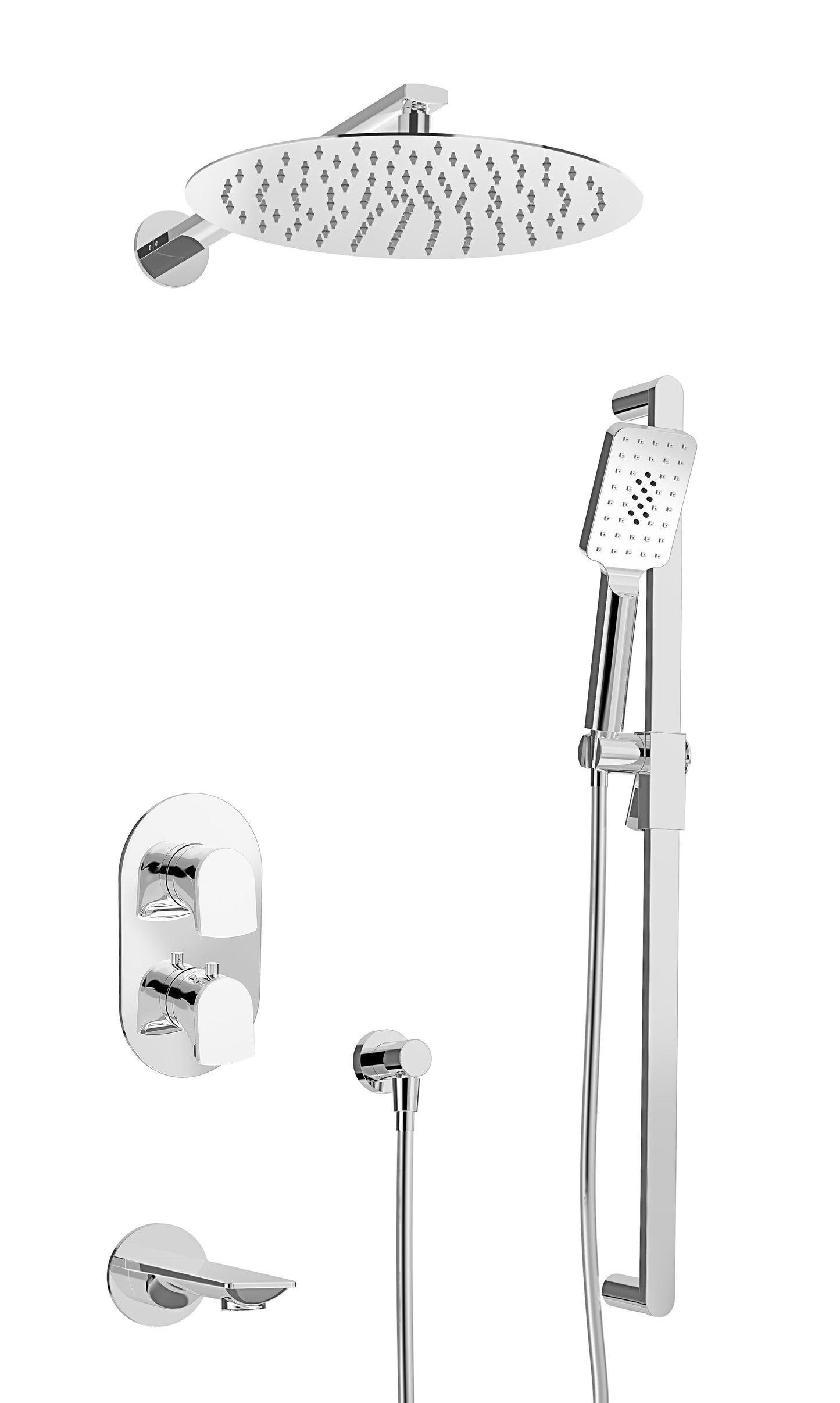 Baril Complete Thermostatic Pressure Balance Shower Kit (ACCENT B56 4326)