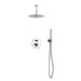 Kube Bath Aqua Rondo Shower Set With Ceiling Mount 12