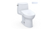 Toilette monobloc Toto Ultramax II 1G Washlet+ S7 - 1,0 GPF