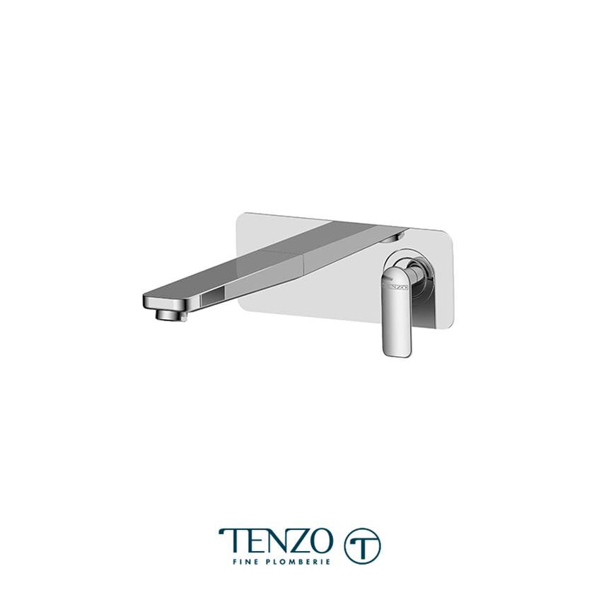 Tenzo - Delano Wall Mount Lavatory Faucet With (Overflow) Drain