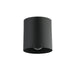 Dainolite 1 Light Matte Black Flush Mount - Renoz