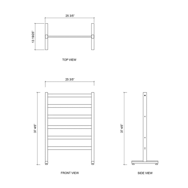 Kodaen Floor Mount Electrical Towel Warmer TWF127-E506