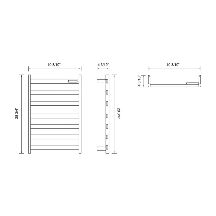 Kodaen 29" Electrical Towel Warmer - TWR127-E407