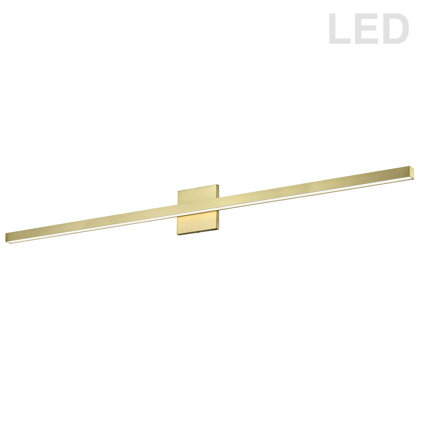 Dainolite 36W Vanity, Aged Brass w/ FR Acrylic Diffuser - Renoz