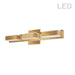 Dainolite 3 Light LED Wall Vanity Gold Finish - Renoz