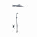 Kube Bath Aqua Piazza Shower Set With 12