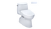 Toto Carlyle II Washlet + S7A One-piece Toilet - 1.28 GPF