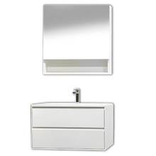 Aktuell Thor Wall-mounted Vanity With Integrated Sink