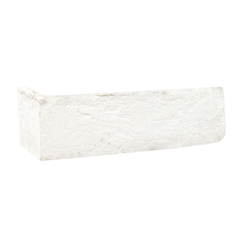 Tuile de brique en argile blanche alpine MSI - chevrons 2,25 x 7,5