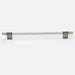 Pomelli Designs Lena Clear Pull Handle - 18 Inches Center to Center (517A18XX )